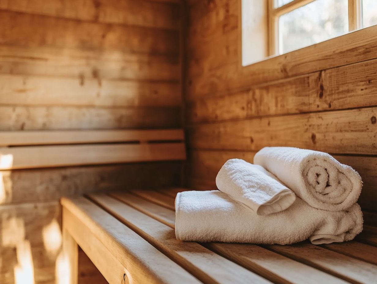 Image illustrating essential sauna safety tips