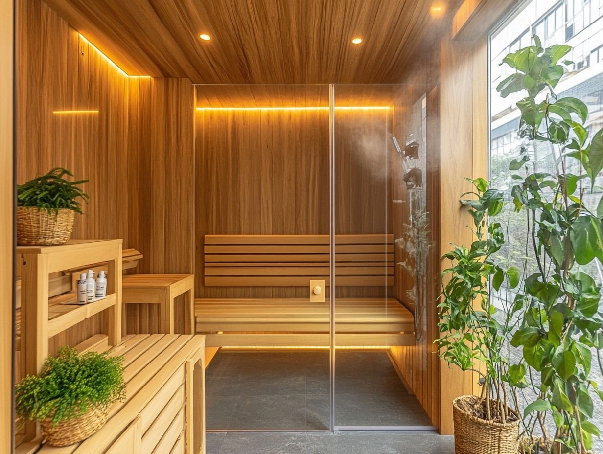 Adding a shower to a DIY sauna