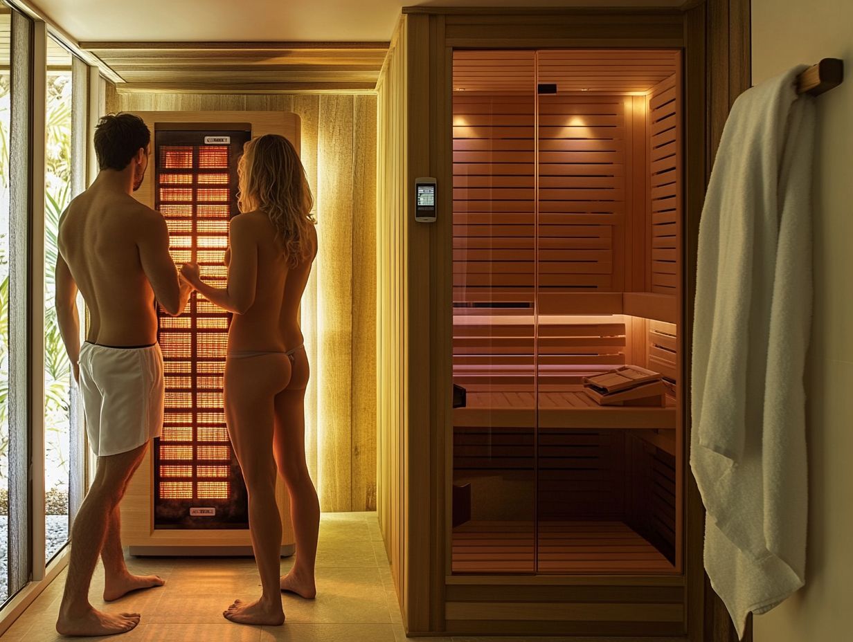 Comparison of Infrared and Traditional Saunas