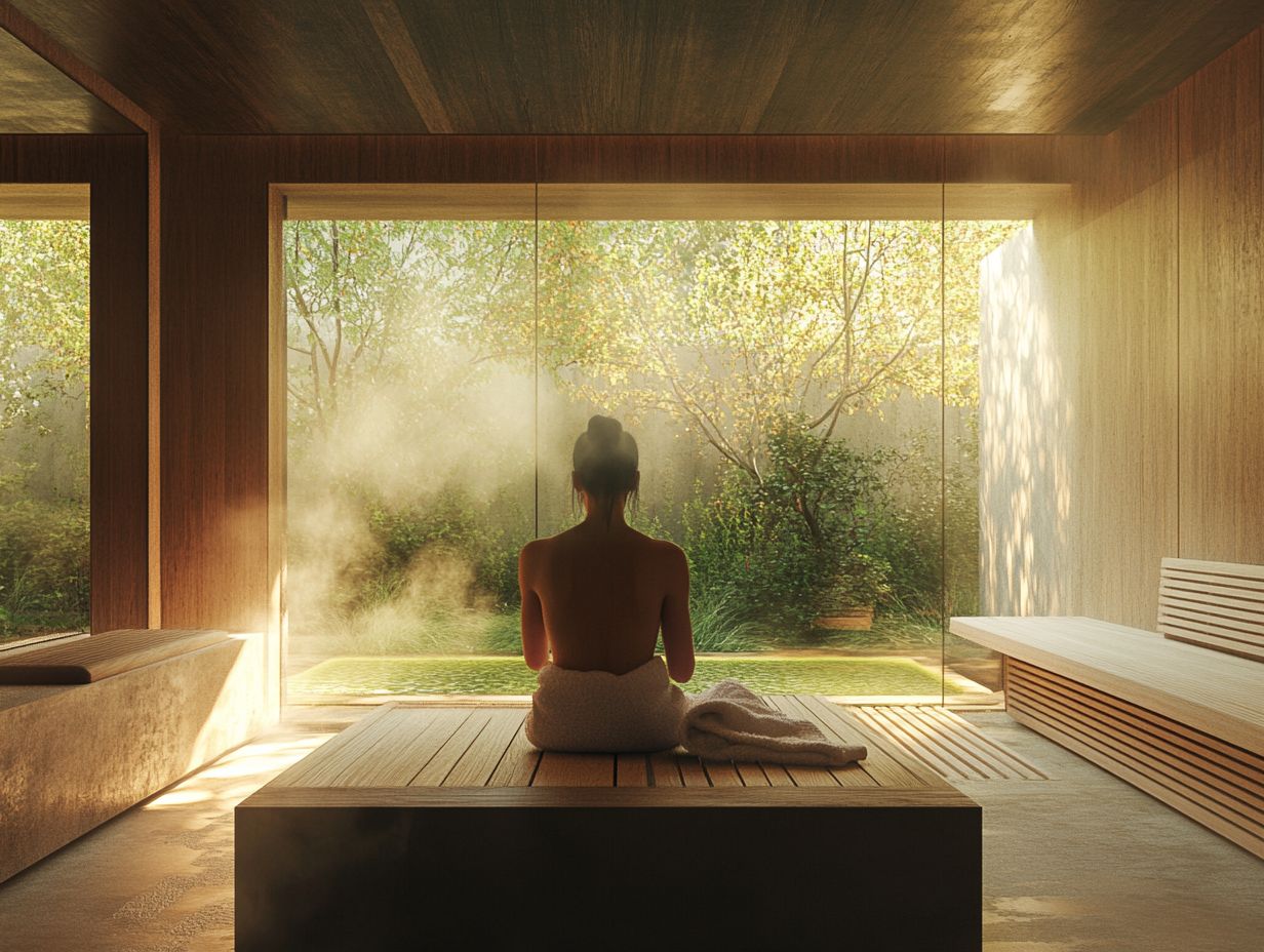 Comparison of health benefits between dry and steam saunas