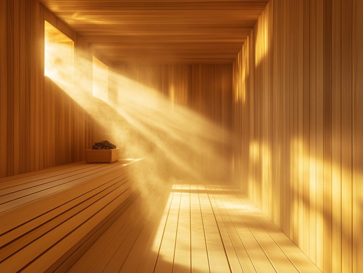 How does using a sauna before bed affect sleep?