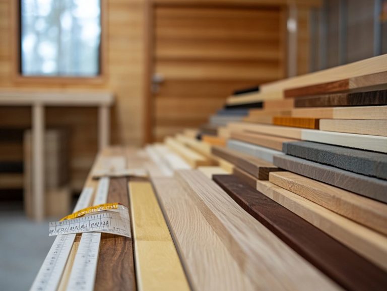 “Choosing the Right Wood for Your Sauna”