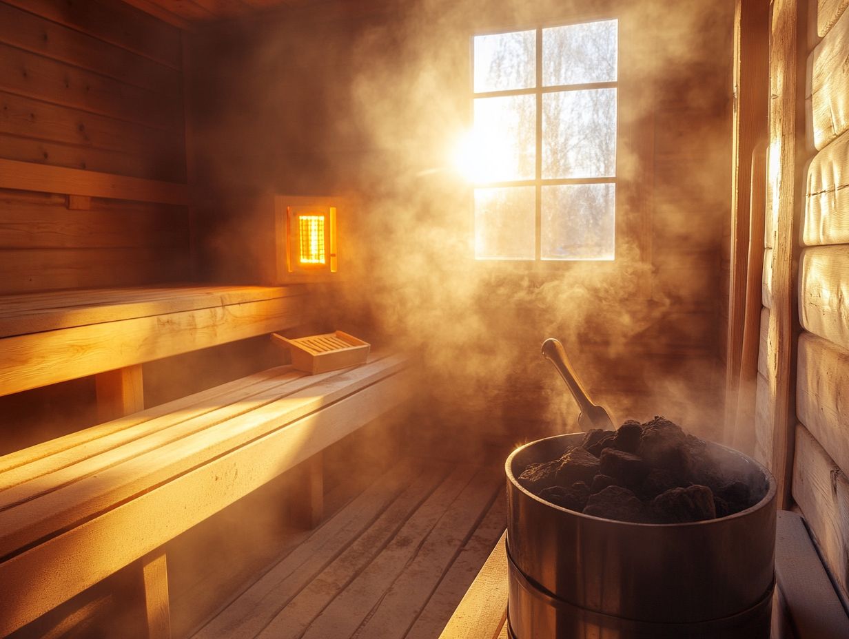 A clean and well-maintained sauna interior showcasing preventive maintenance practices