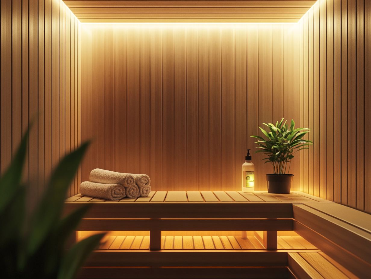 What is sauna mold and how does it form?