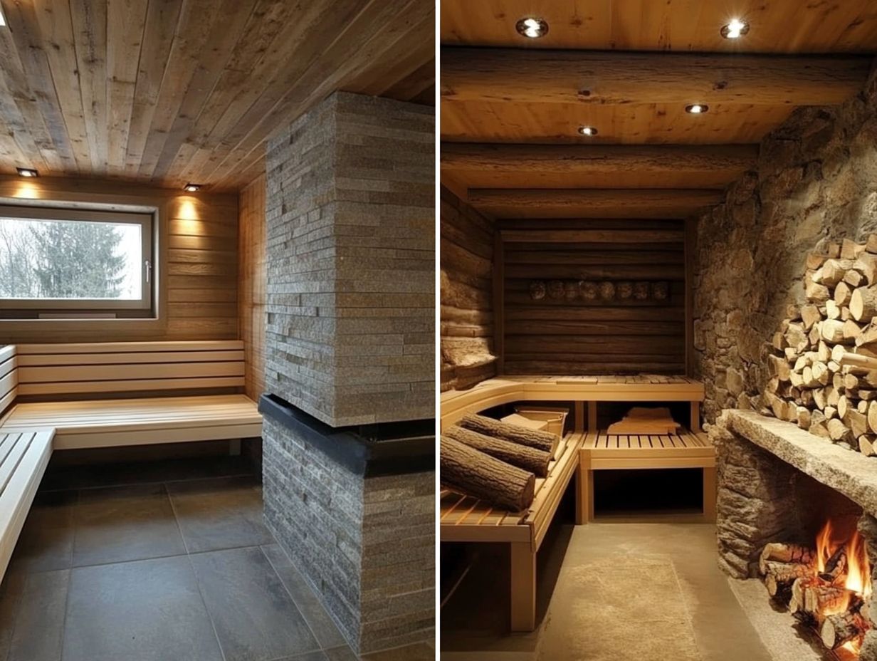 Comparison of Electric and Wood-Burning Saunas