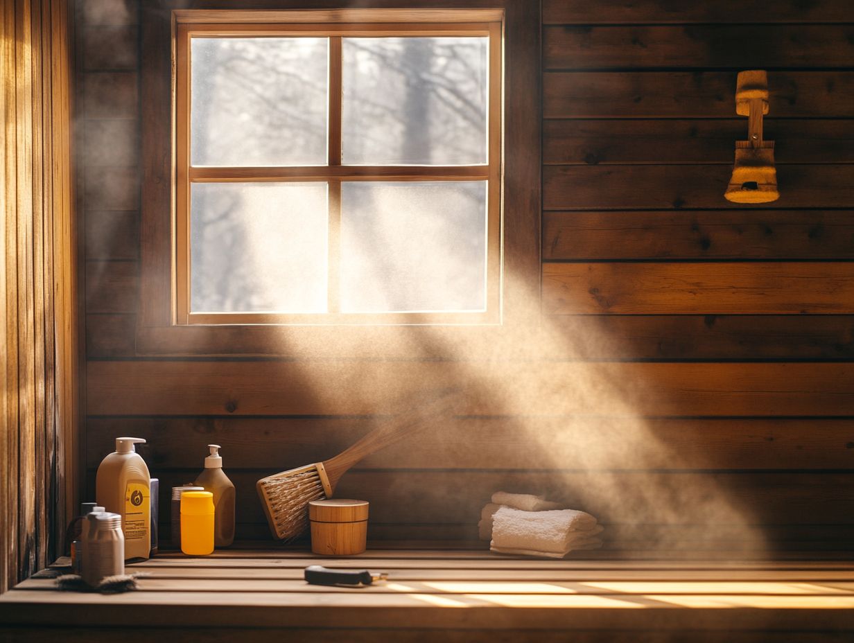 An infrared sauna with a view of its interior parts