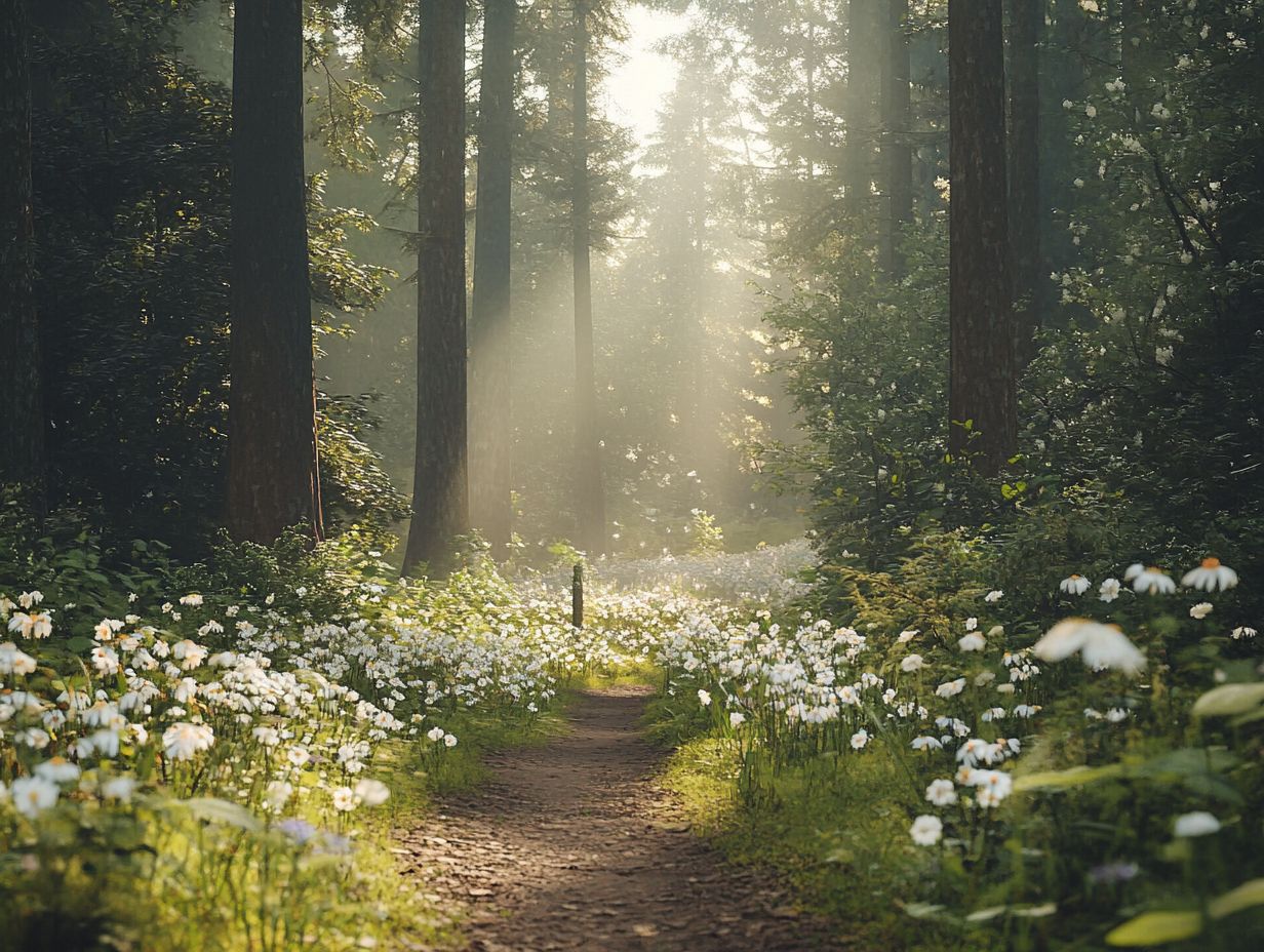 How often should I go on nature walks for happiness enhancement?