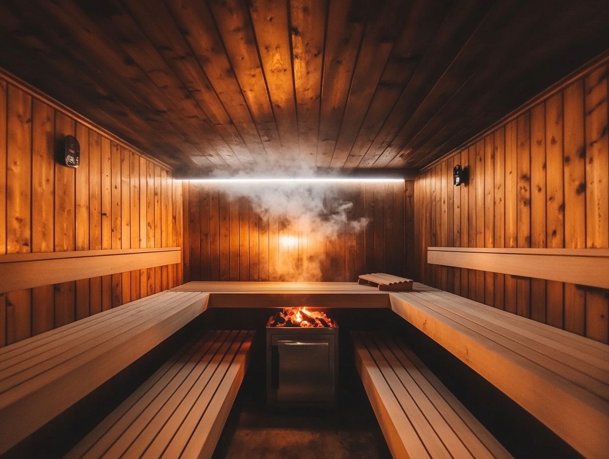 Heating options for DIY sauna