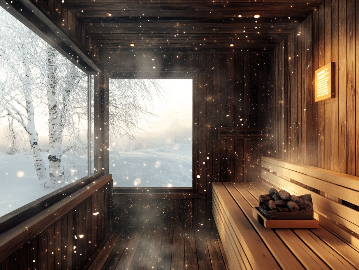 How do saunas help combat seasonal affective disorder?