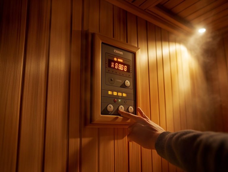 How to Care for Your Sauna’s Control Panel