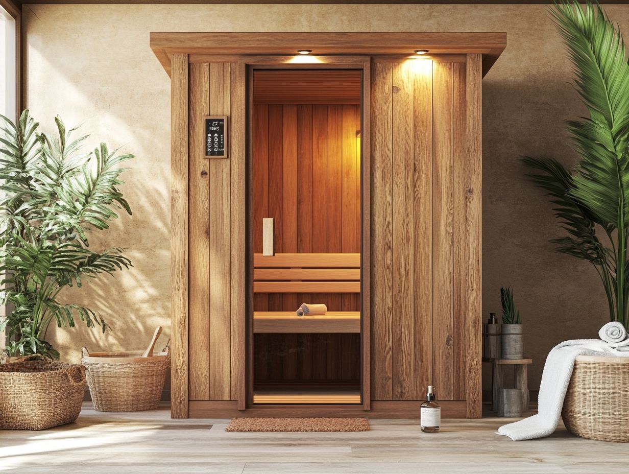 Image depicting sauna safety measures