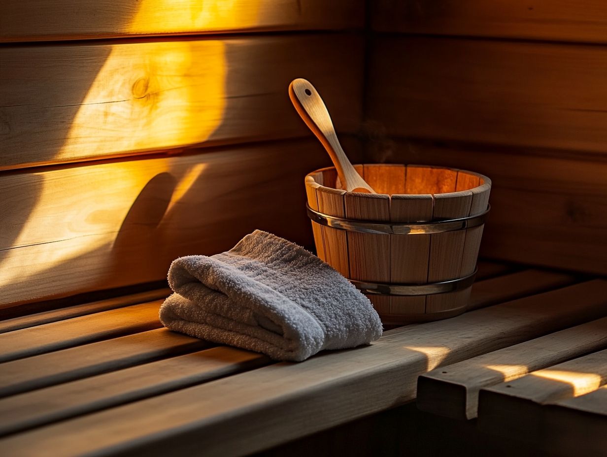 Storing Sauna Accessories