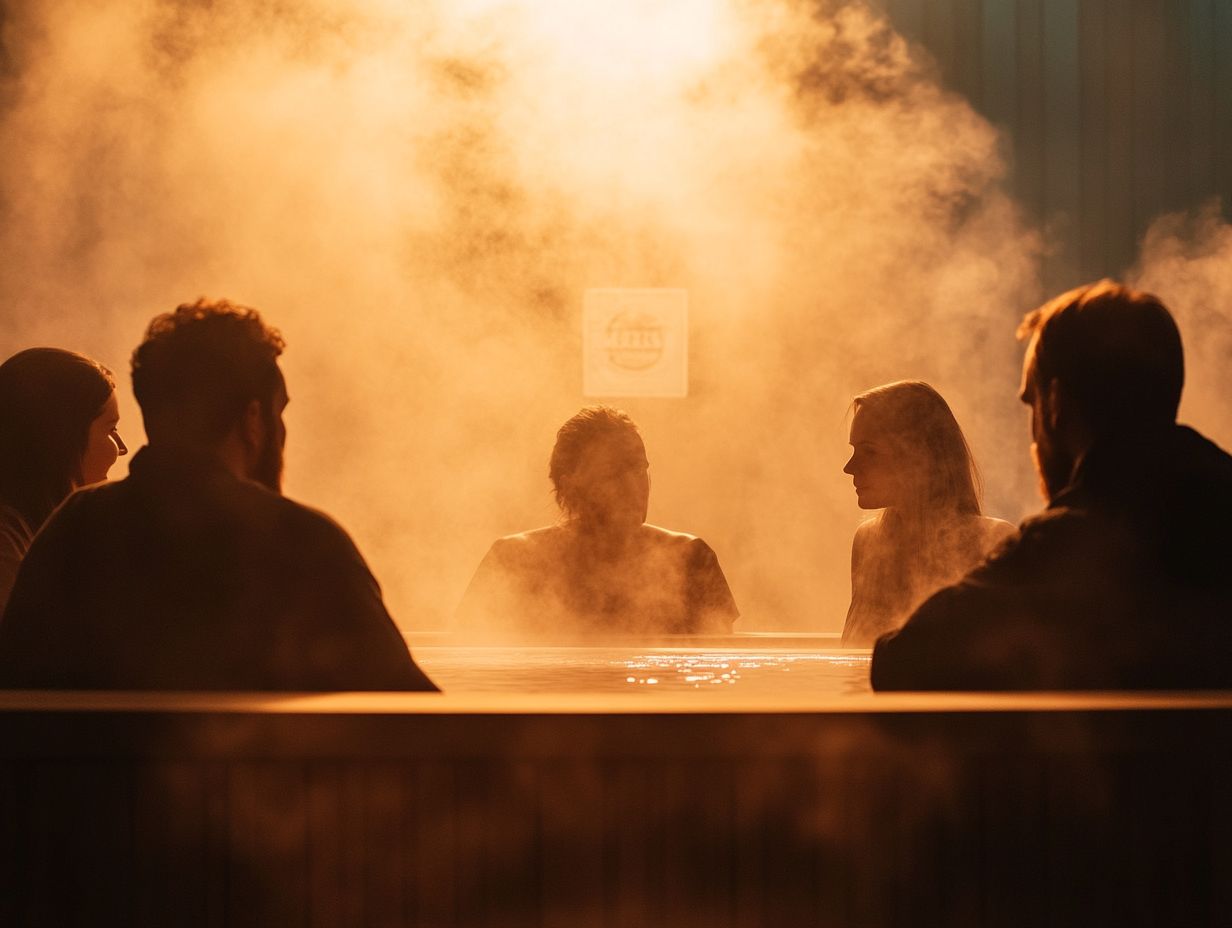 Image illustrating training sessions focused on sauna safety