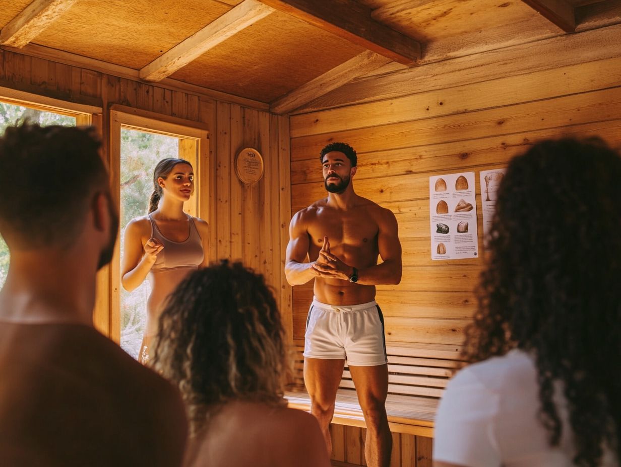 How often should sauna safety awareness be promoted?