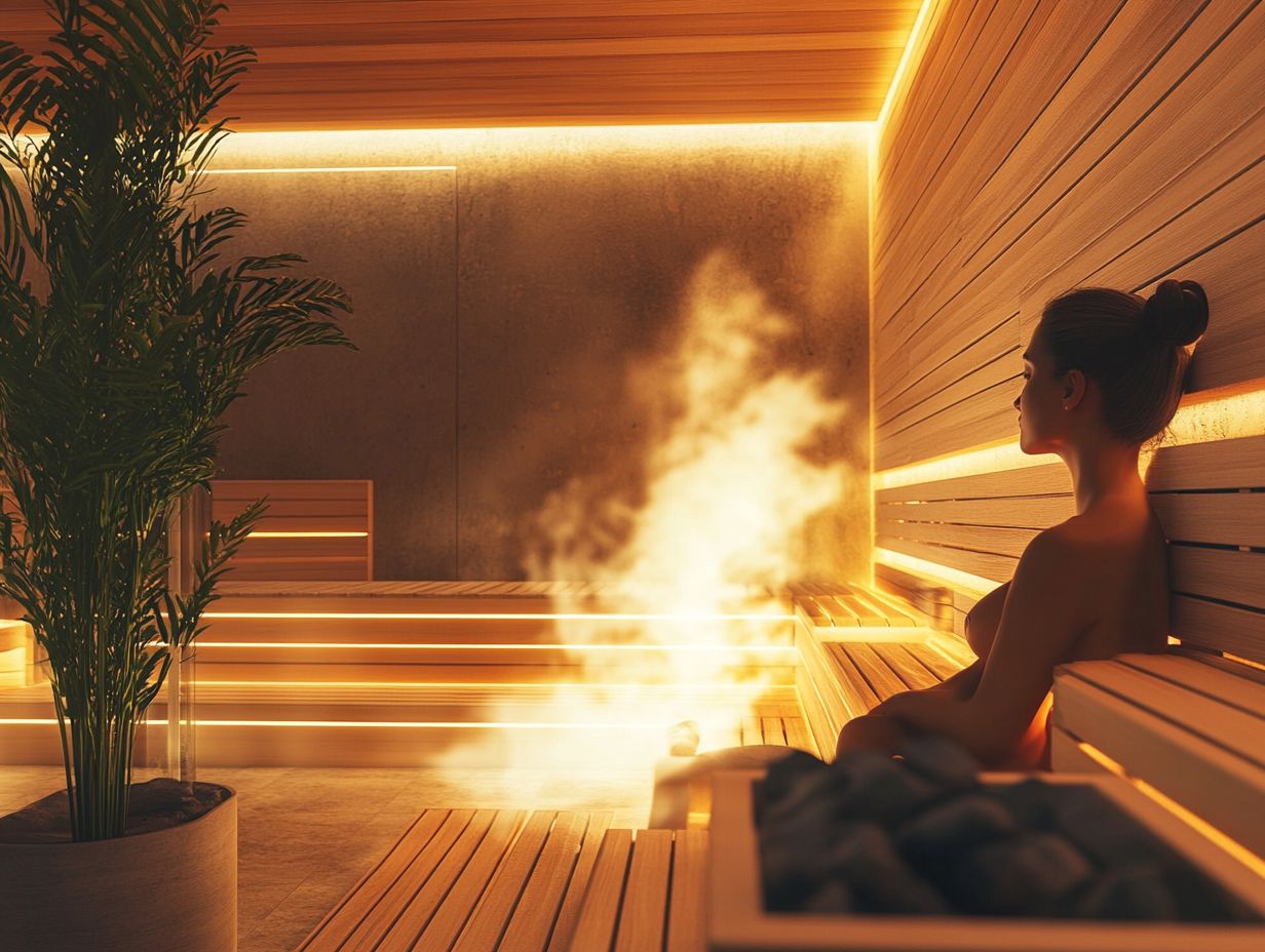 Image showing how to incorporate sauna use into your routine