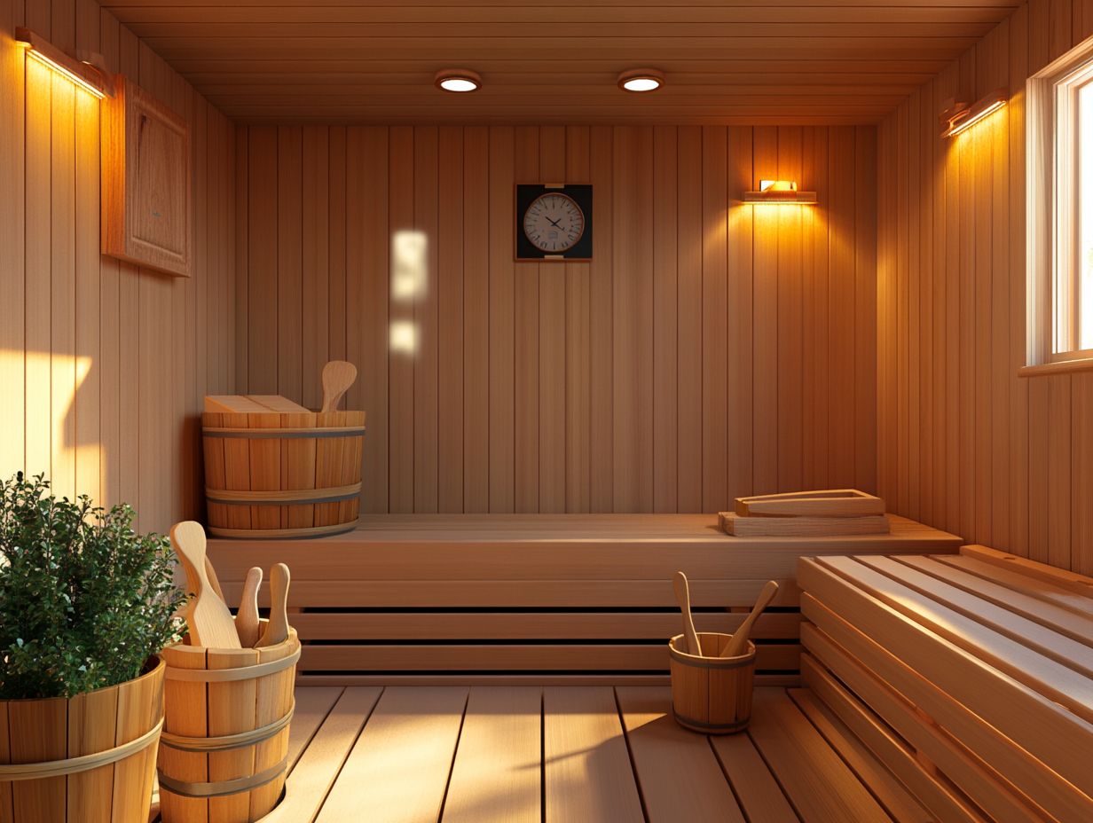 A visual guide on maintaining a hybrid sauna