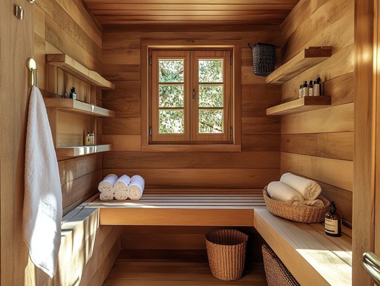 “How to Optimize Space for Your DIY Sauna”