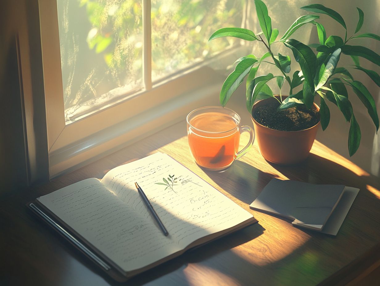 Discover the key takeaways of journaling for stress relief