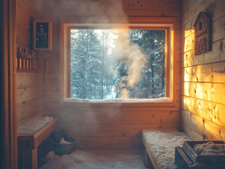 How to Winterize Your Home Sauna