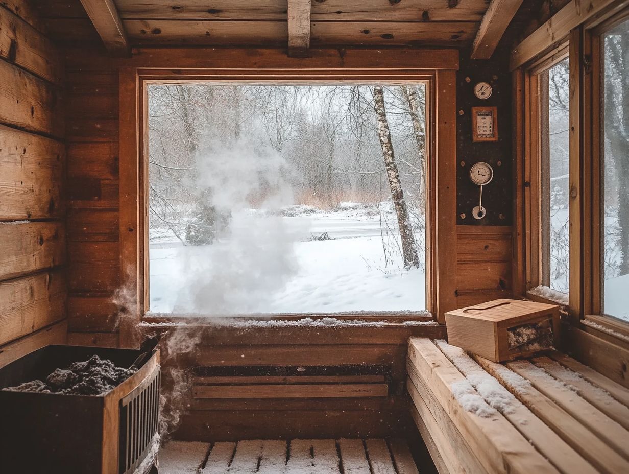 Visual Guide: Steps to Winterize Your Home Sauna