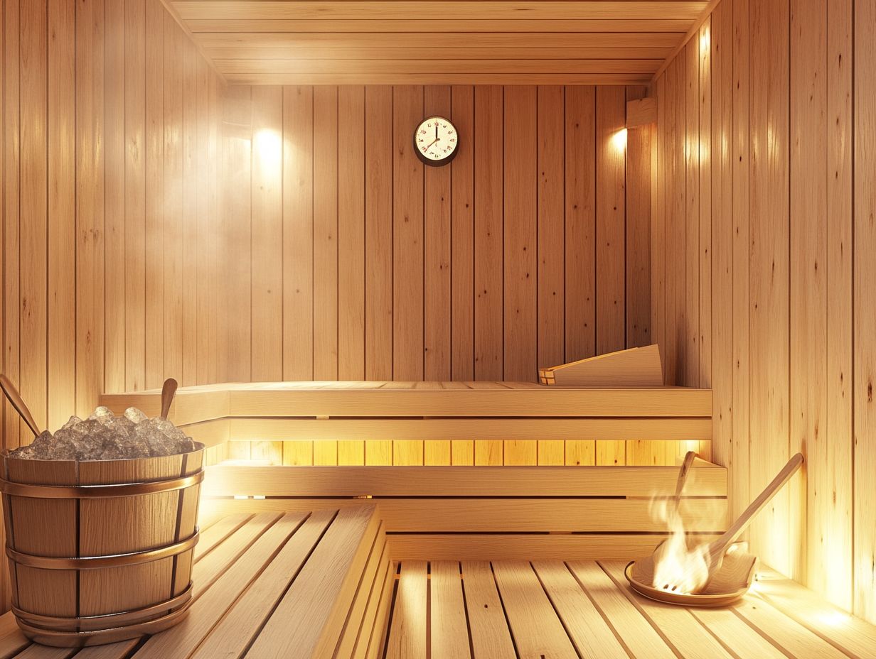 Image depicting sauna humidity maintenance tips