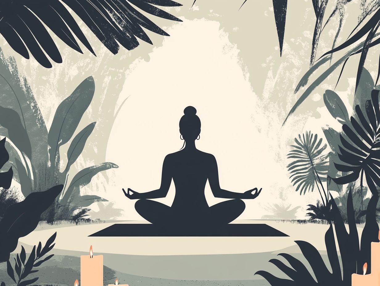 Image depicting meditation techniques for beginners