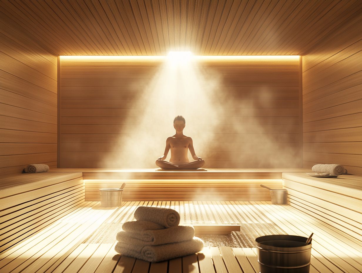 What is the sauna connection to mental clarity?