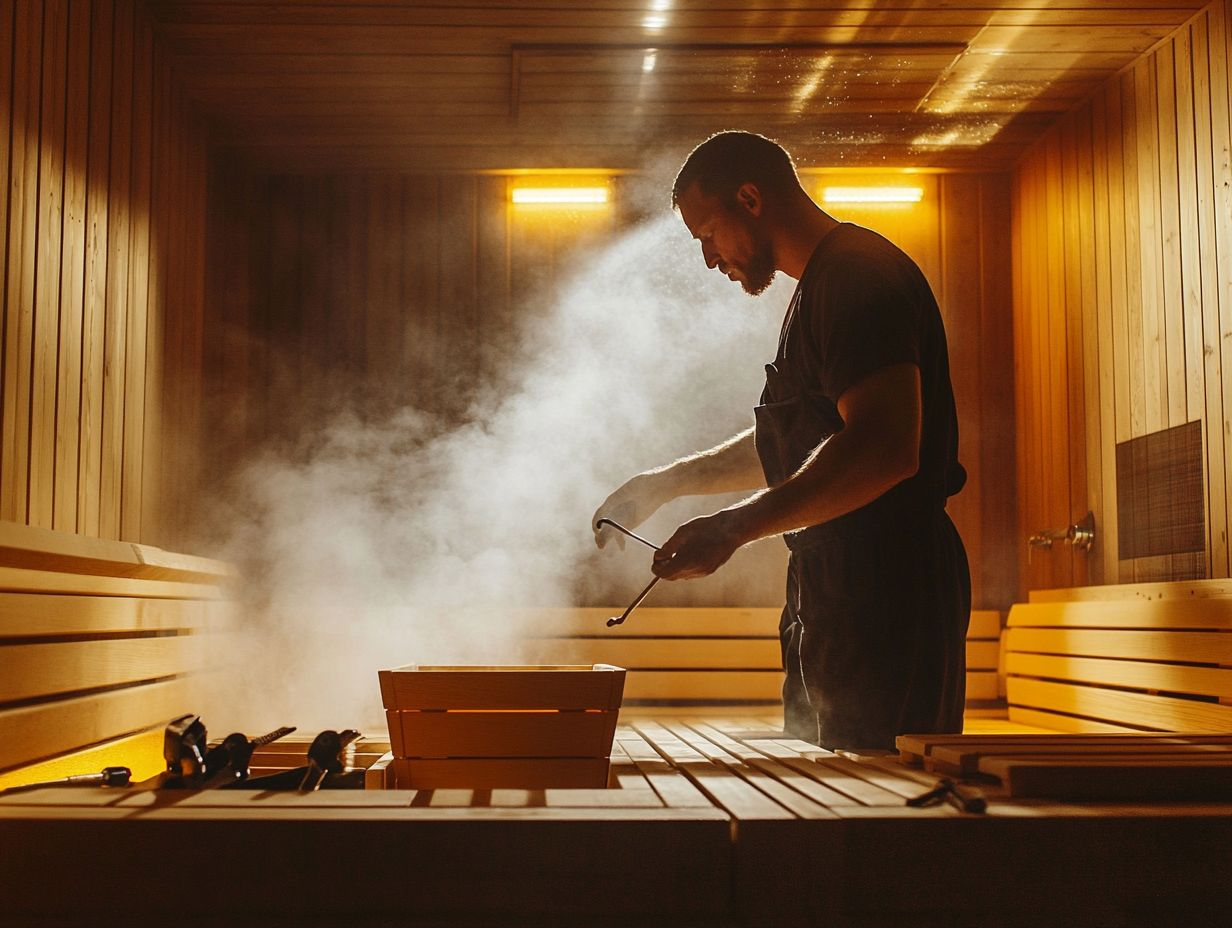 Quick fixes for sauna maintenance issues