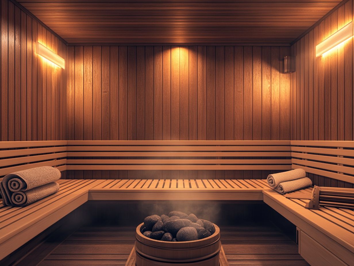 Importance of sauna etiquette infographic