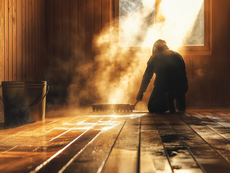 Sauna Floor Care: Best Practices