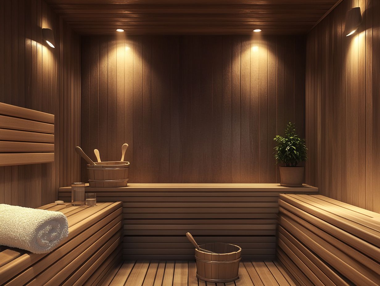 How often should a sauna be cleaned?