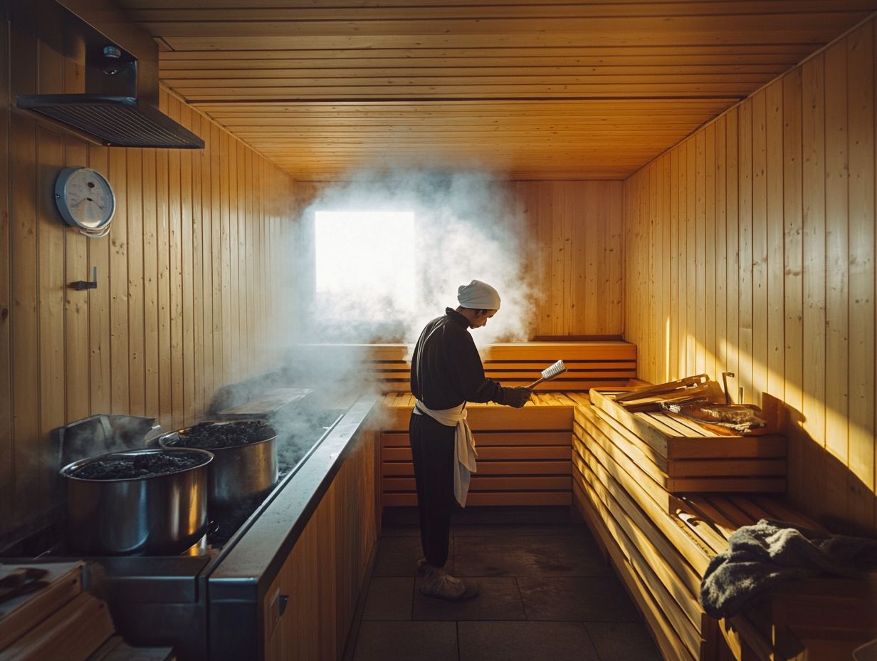 What is sauna maintenance and why is creating a routine important?