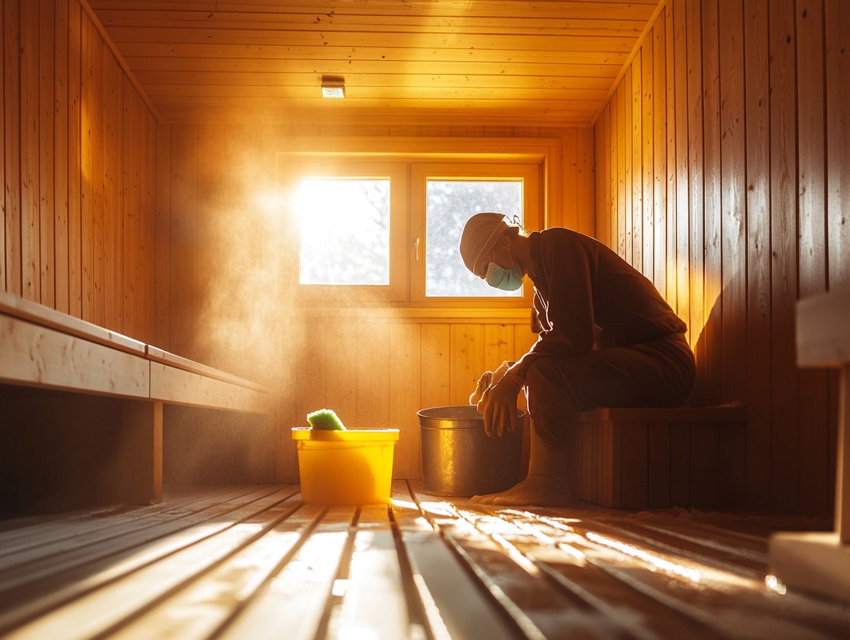 Identifying and addressing sauna problems