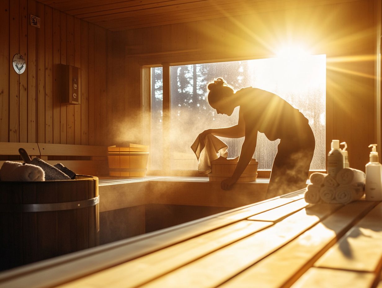 Sauna maintenance tips image