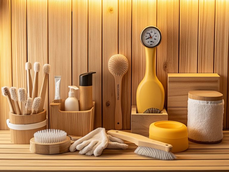 Sauna Maintenance Tools: A Complete List