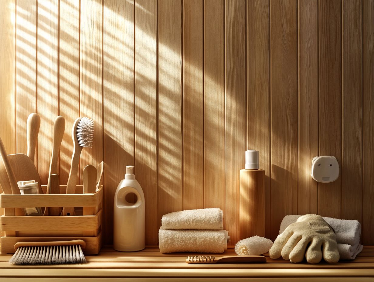 An informative overview of sauna maintenance tools