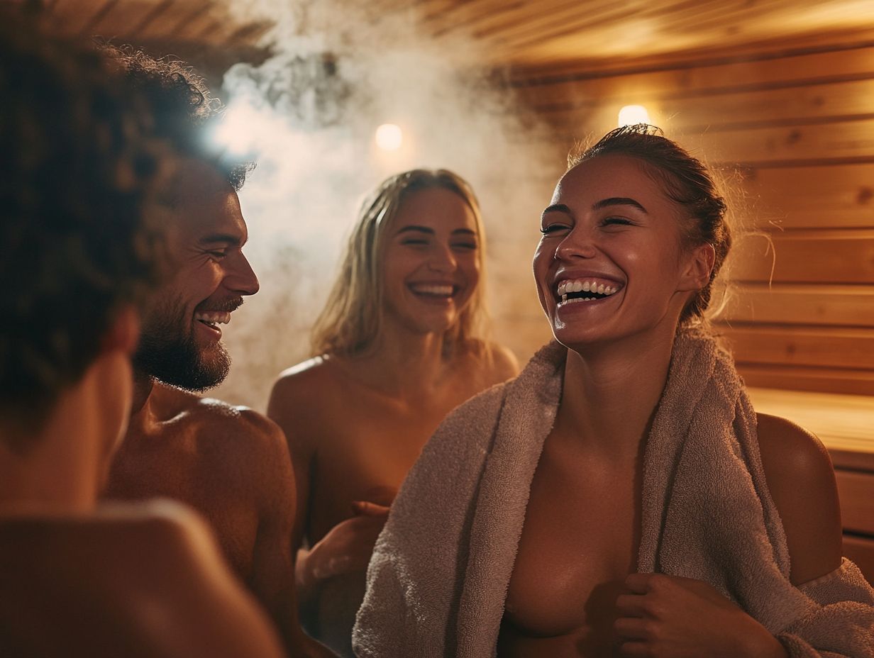 1. What are the most important safety measures to keep in mind while using a sauna?