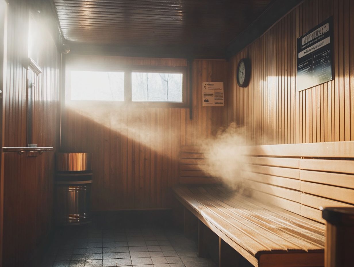 Can I use a sauna if I have a skin condition?