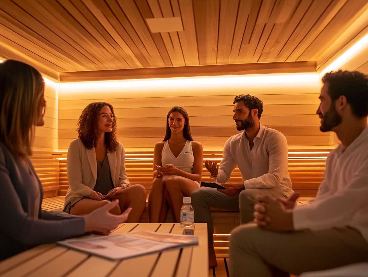 Health risks of sauna use in corporate wellness