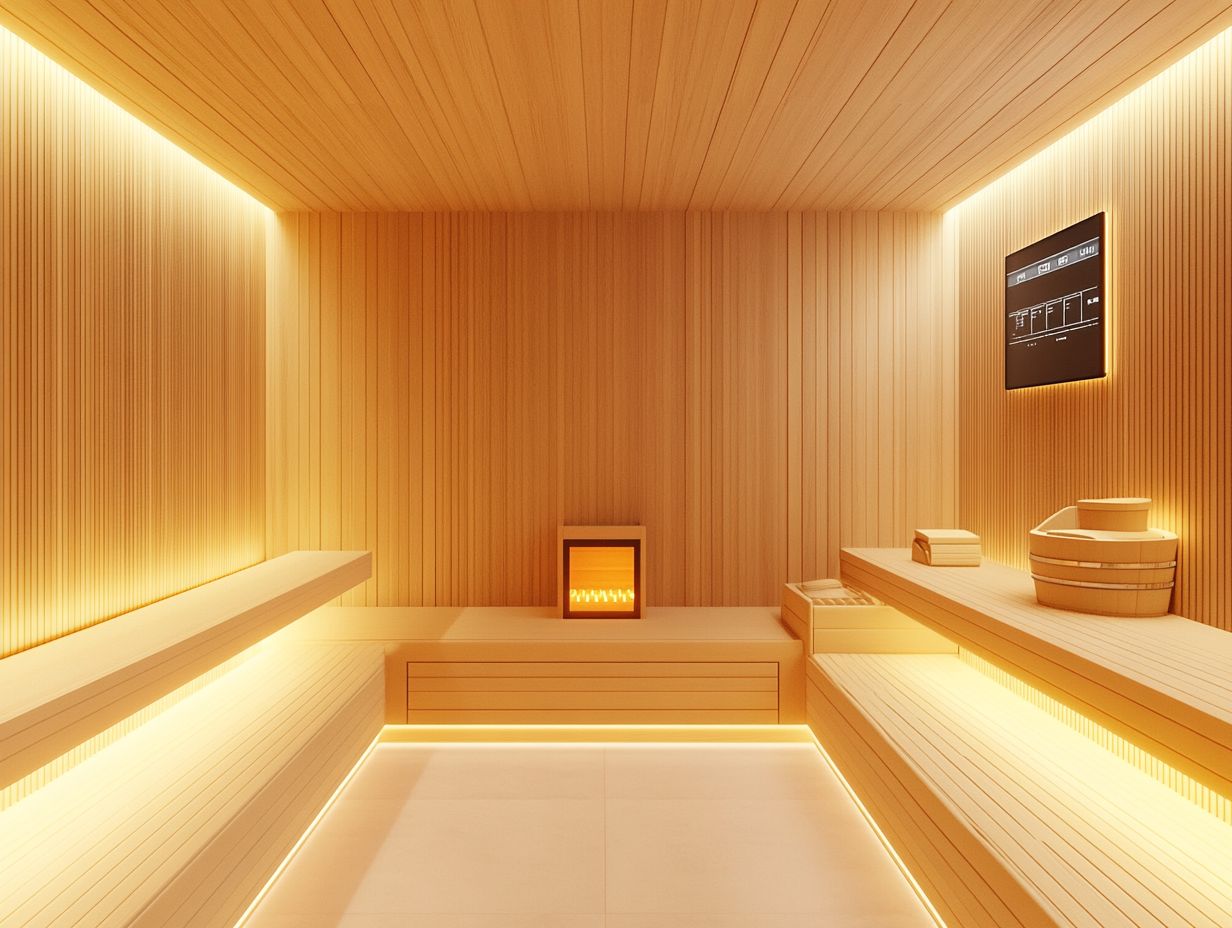 A visual guide to built-in temperature sensors for saunas