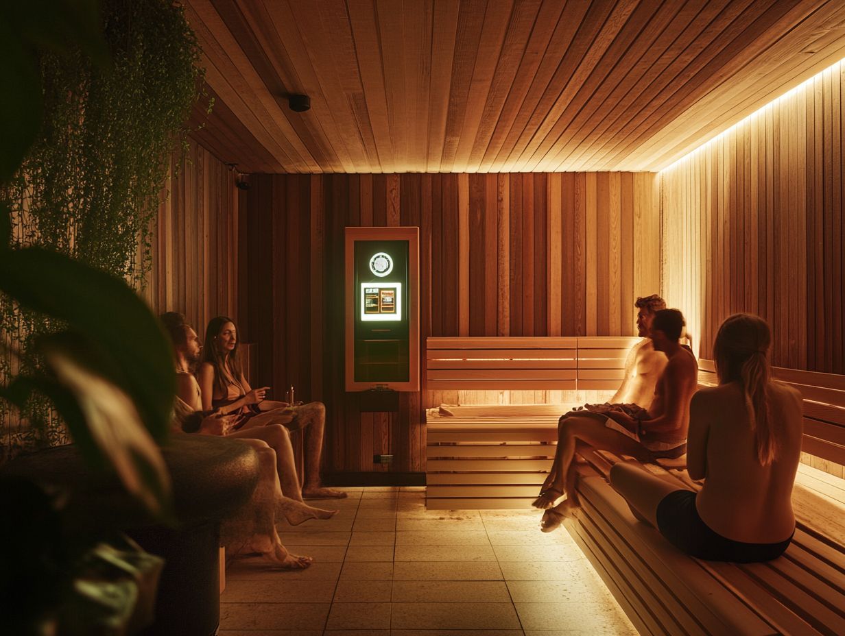 Image showing the importance of accountability in sauna use