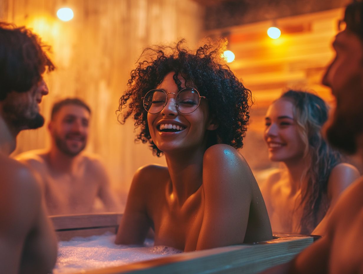 A visual guide to the key takeaways from sauna use