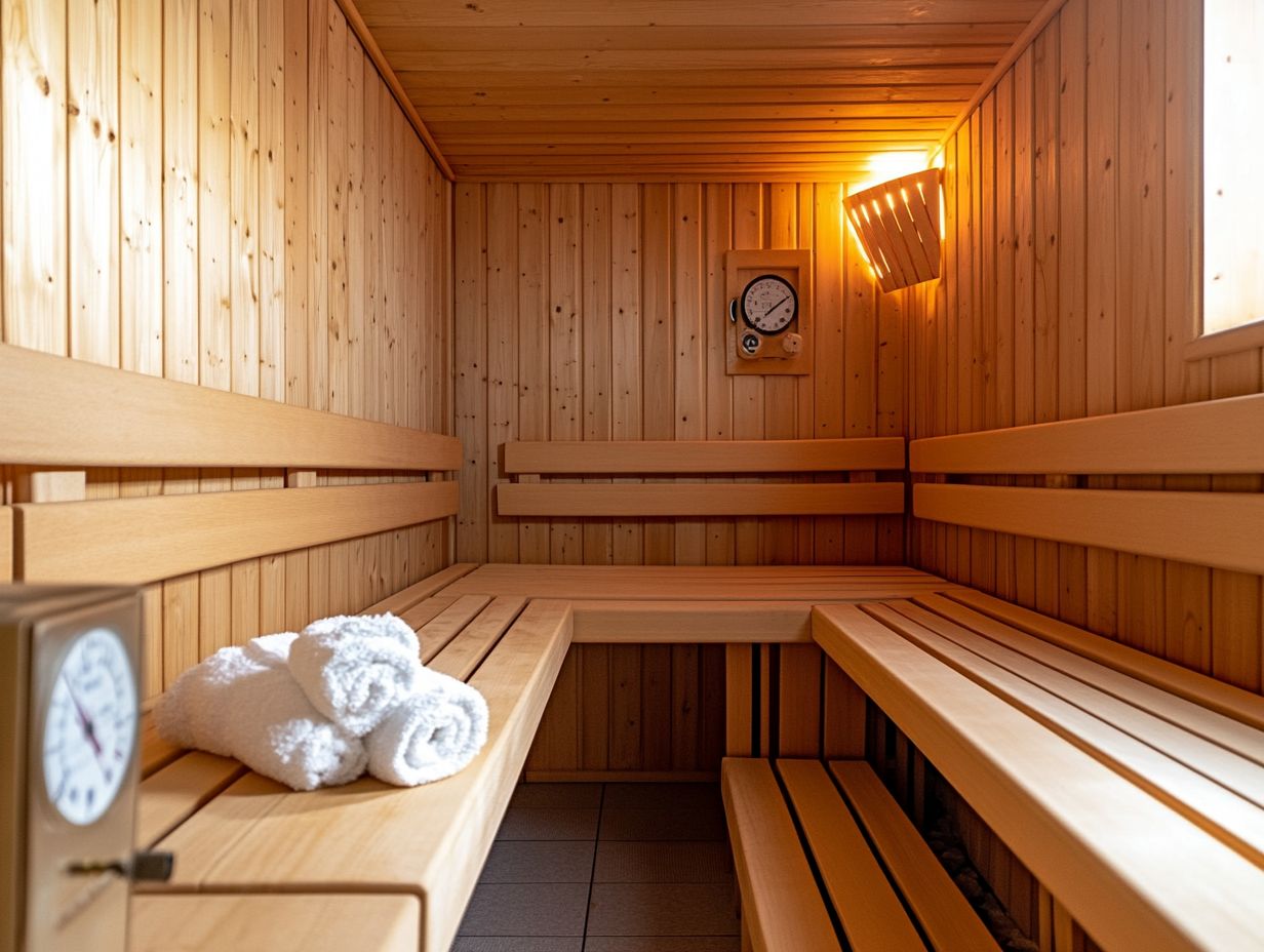 What are regular checks for sauna safety?