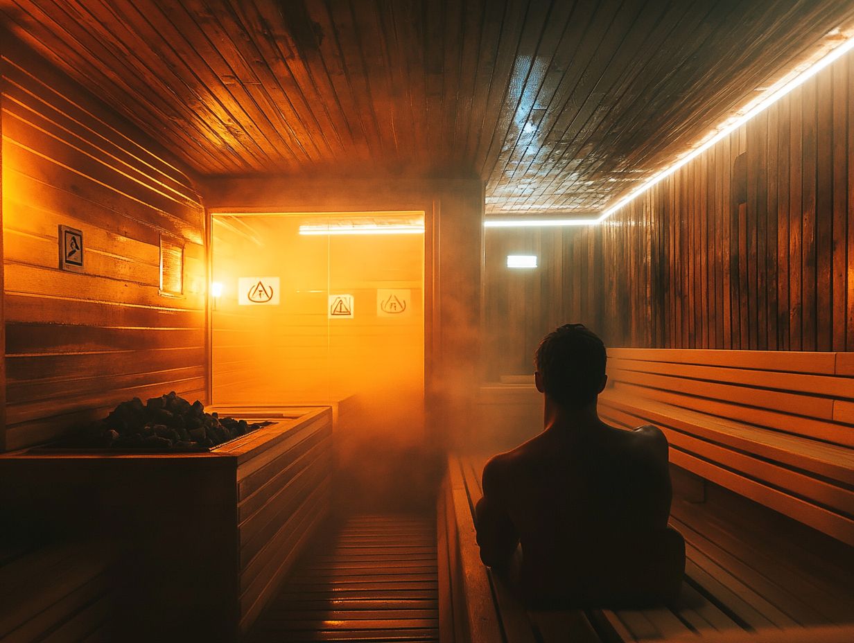 What is the role of curiosity in sauna safety?