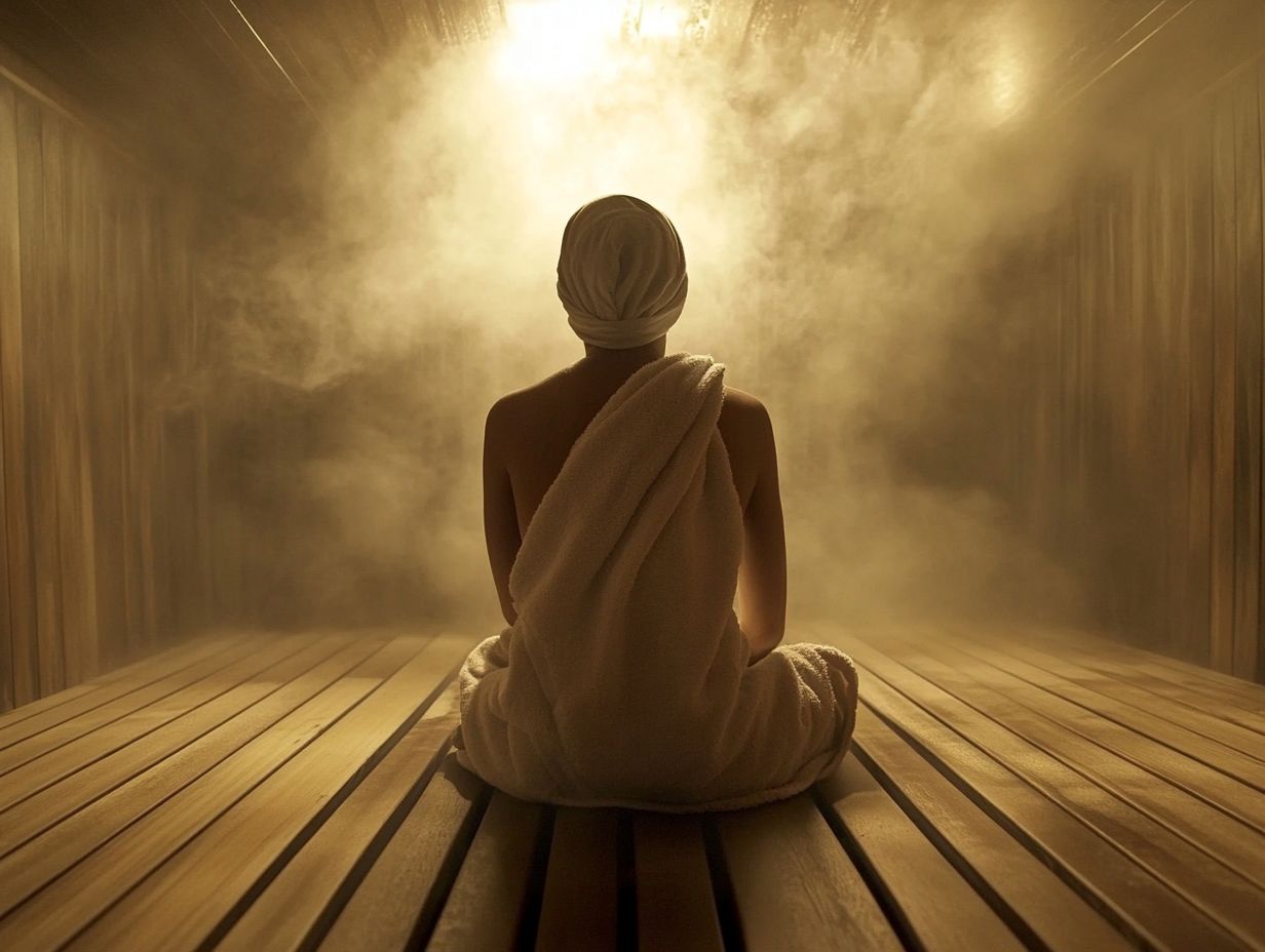 What is the role of personal experience in sauna safety?