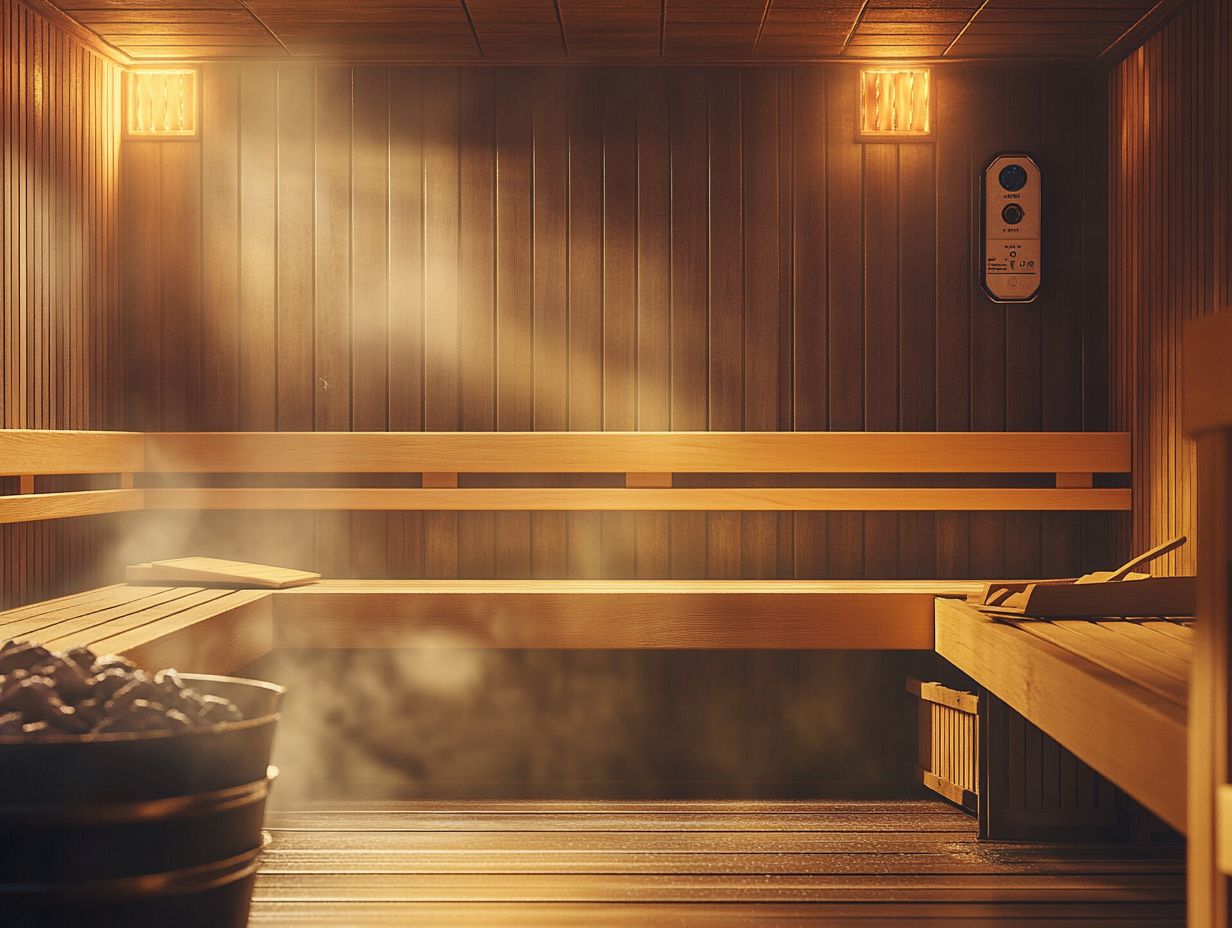 Image showing best practices for sauna safety