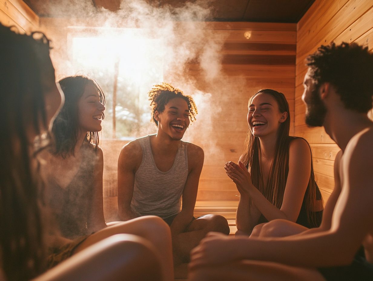 Tips for safe sauna use with friends