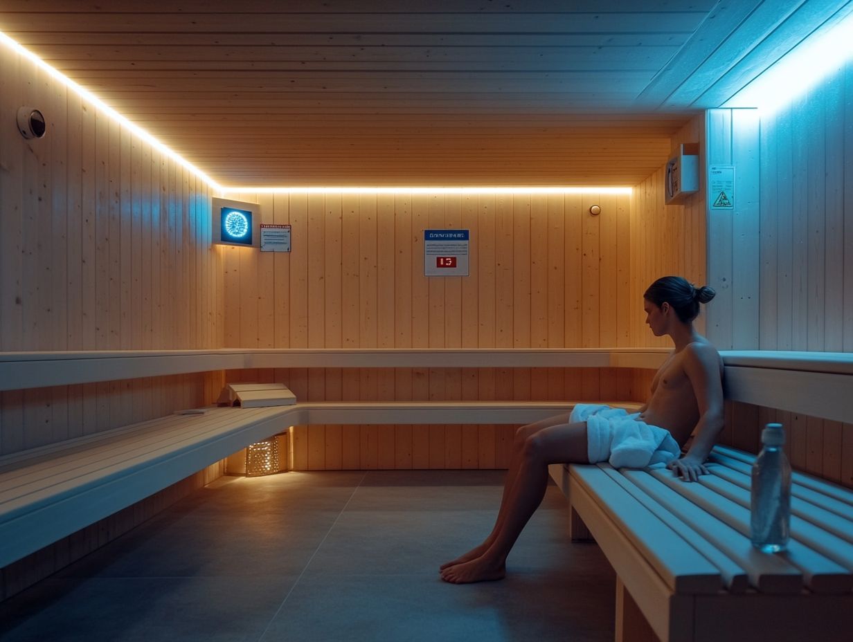 Preparing for Sauna Use