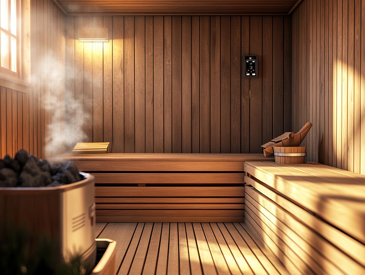 Can I adjust the sauna temperature for personal preference?