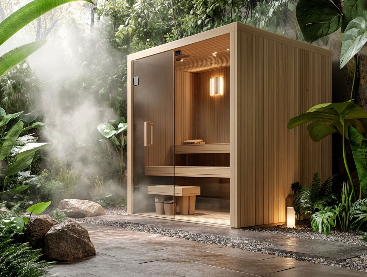 Image showing various types of Combination Saunas